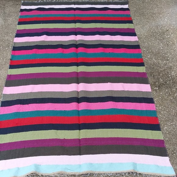 Hand Knotted Area Rug - Throw - Pakistani Dari - Picture 13 of 16